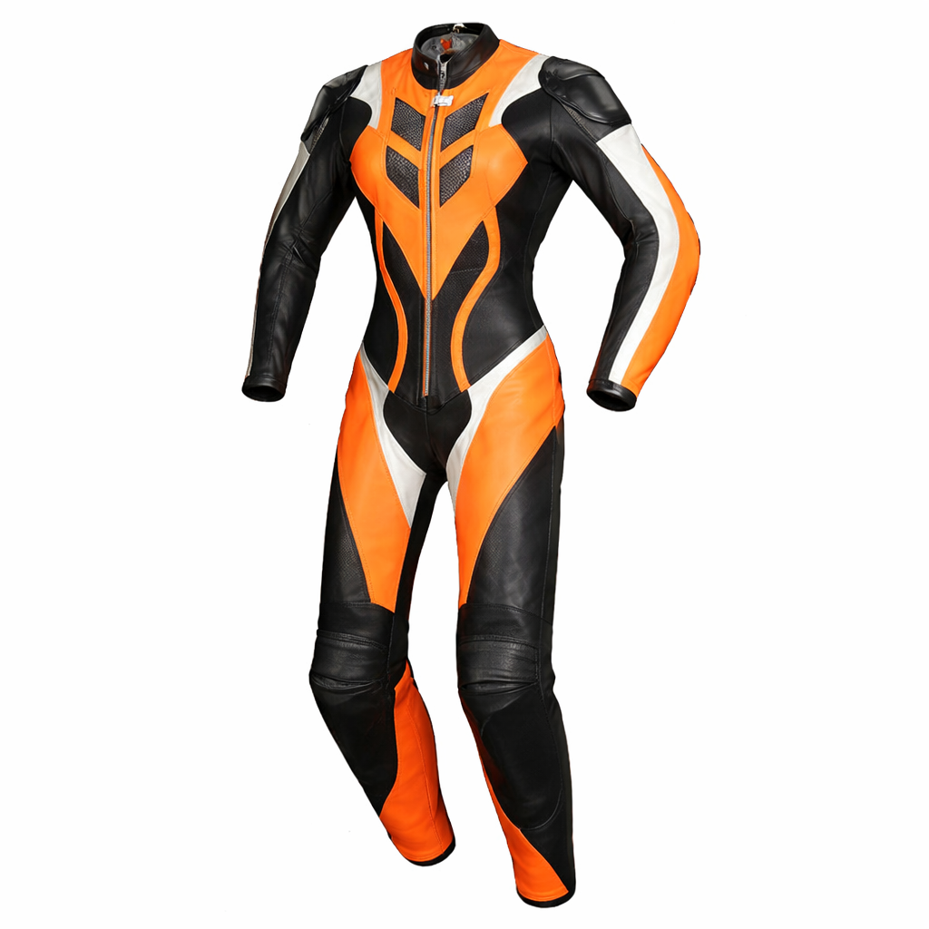 Women Cordura Overall Biker Riding Suit Motorcycle One Piece Jumpsuit