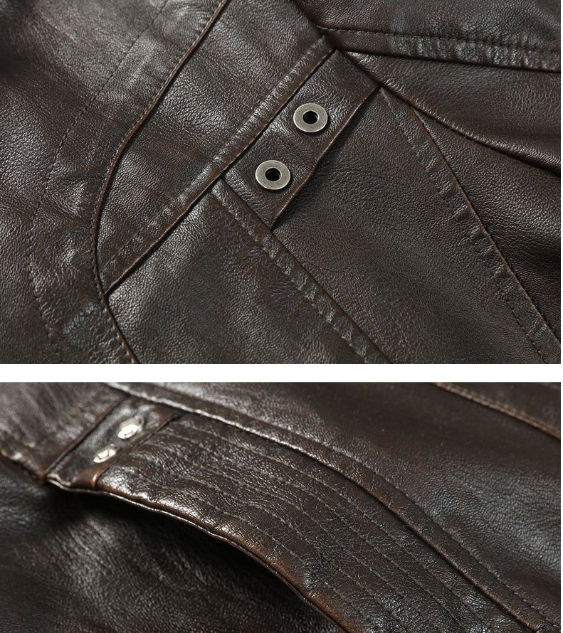 Leather Jacket - Vintmint Classic