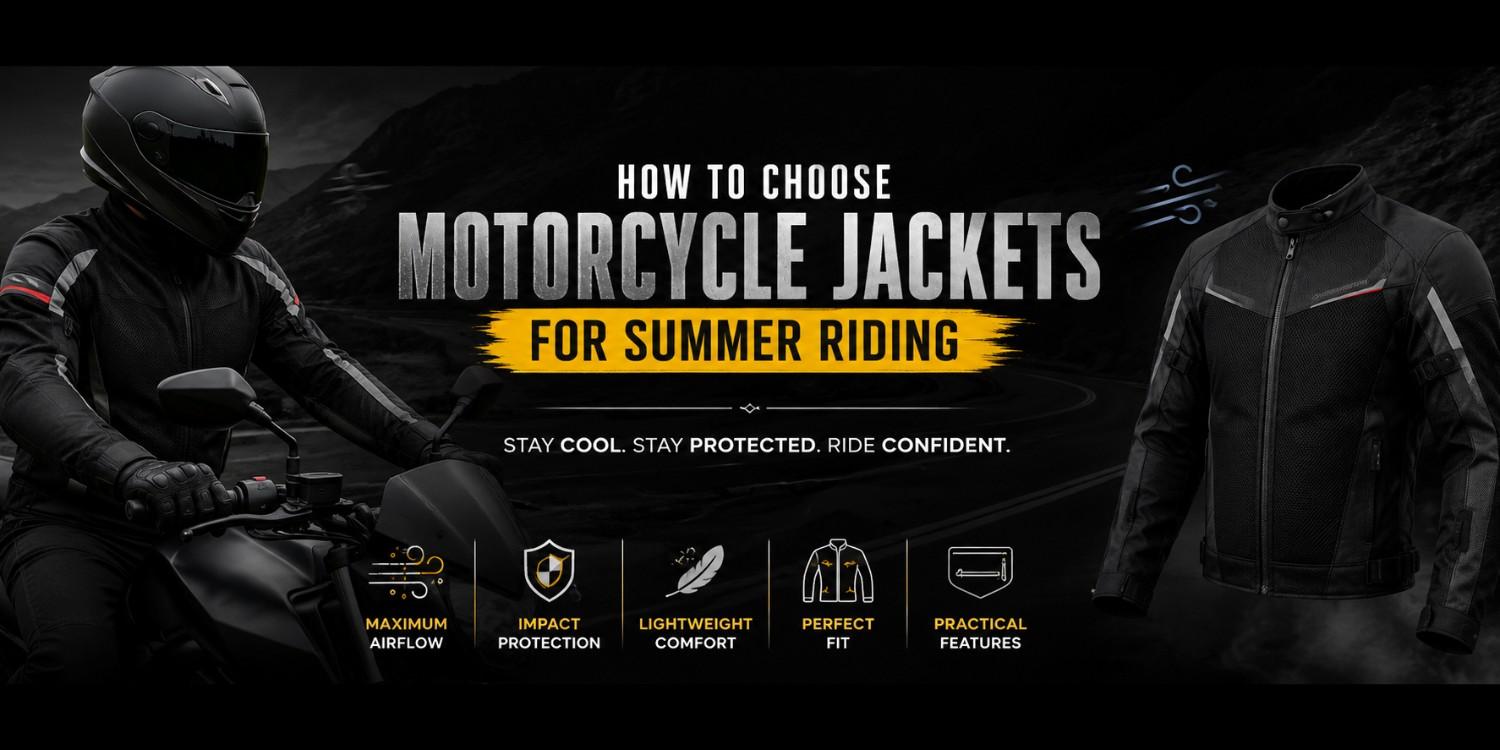 How to Choose Motorcycle Jackets for Summer Riding