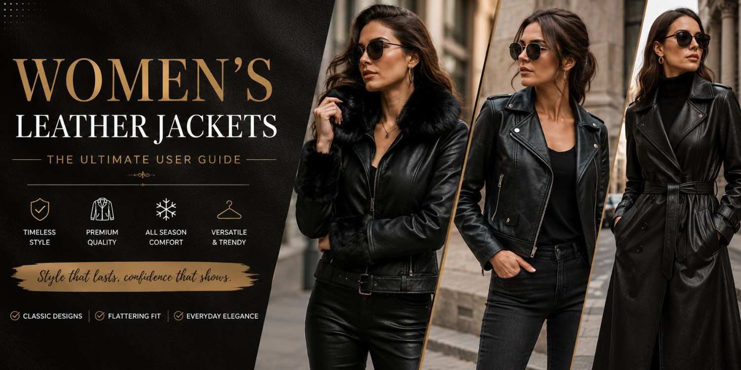 Women’s Leather Jackets – The Ultimate Style and Buying Guide