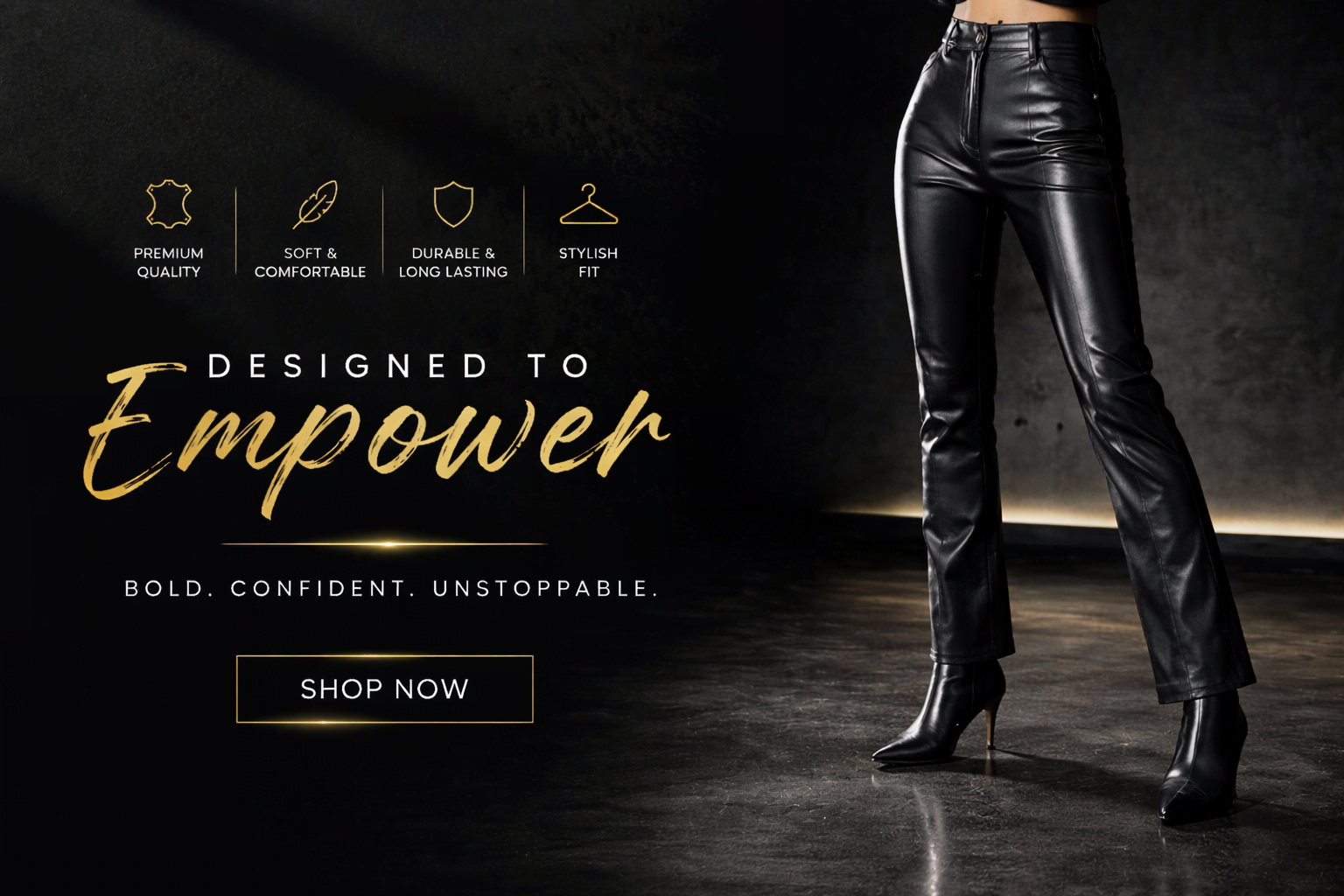 Womens Leather pants