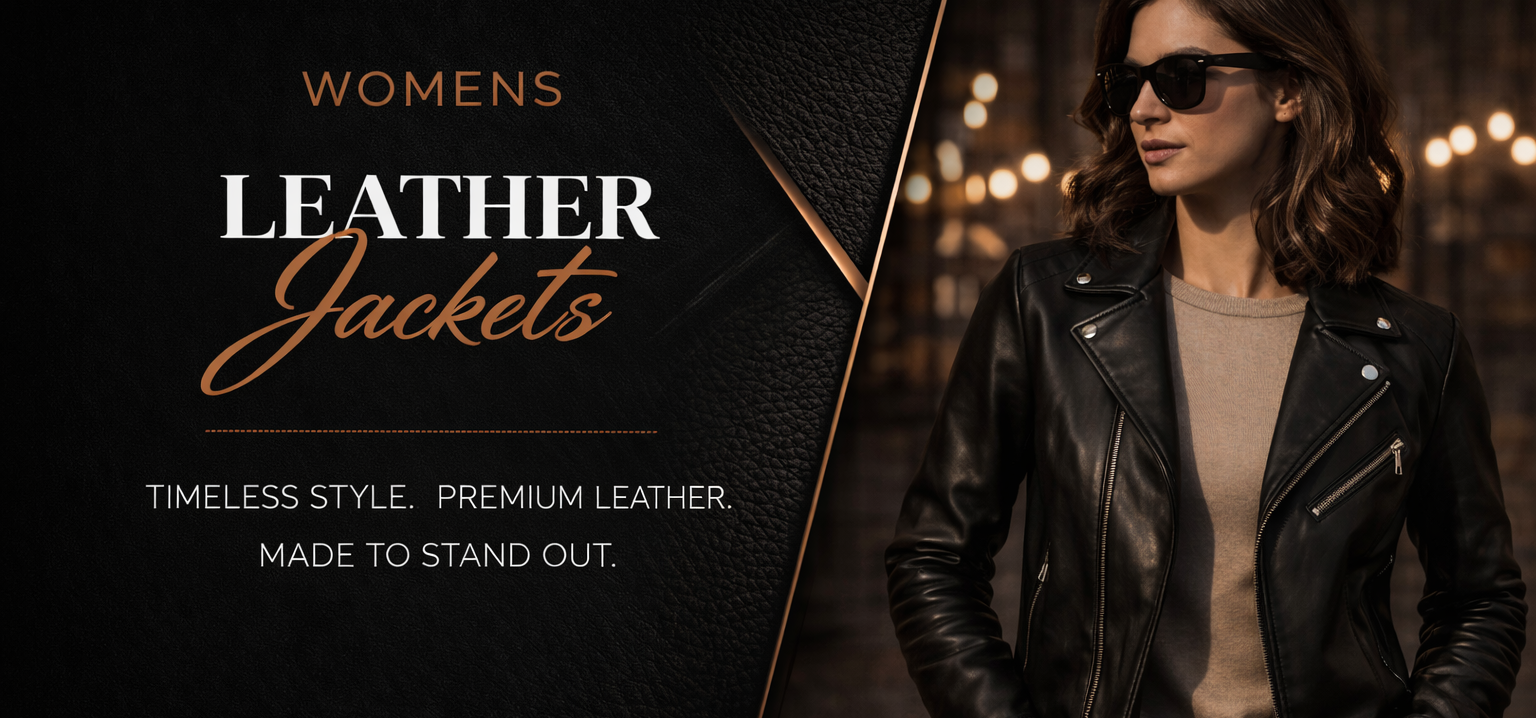 womens leather jackets