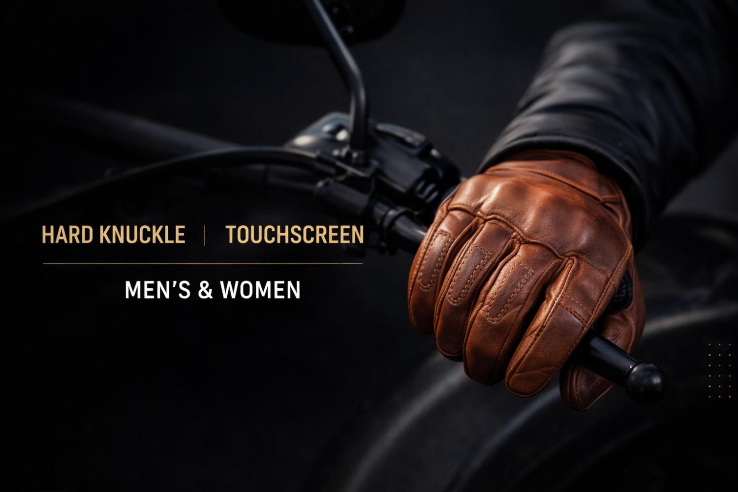 Leather Motorcycle gloves