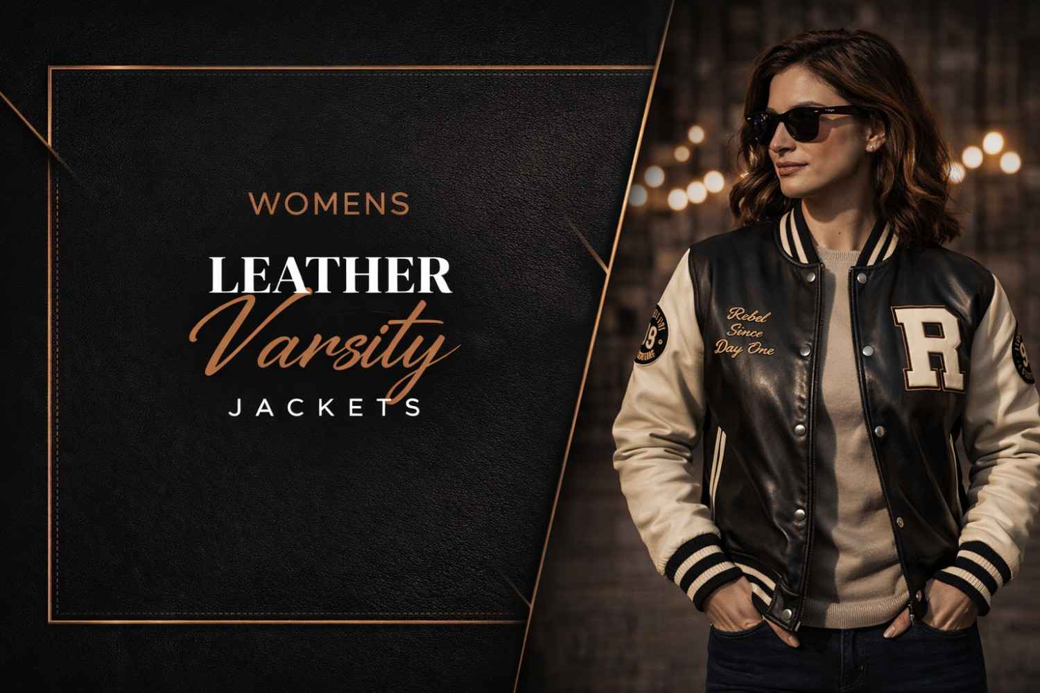 women's Leather Varsity Jackets