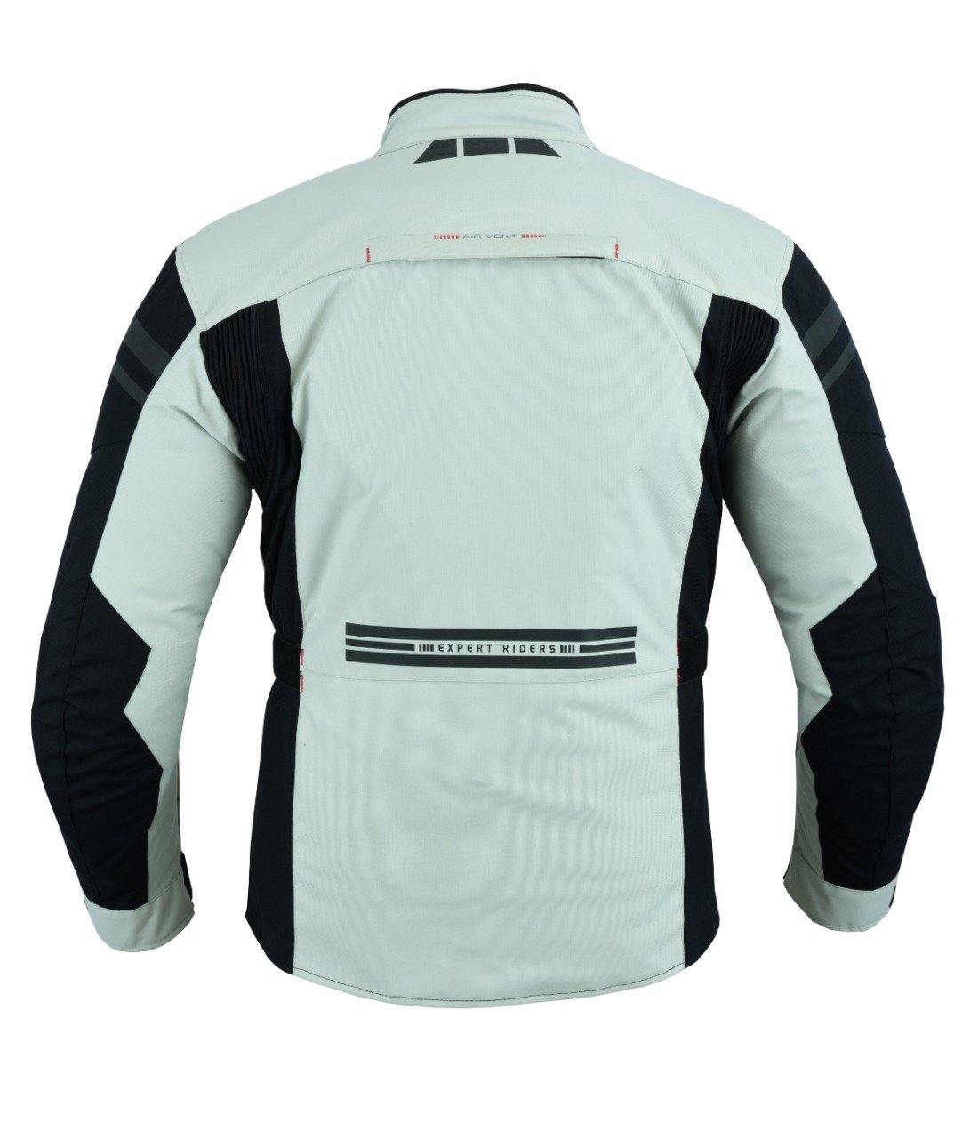 Mens Adventure Motorcycle Jacket – Cordura Textile Touring Riding Jacket