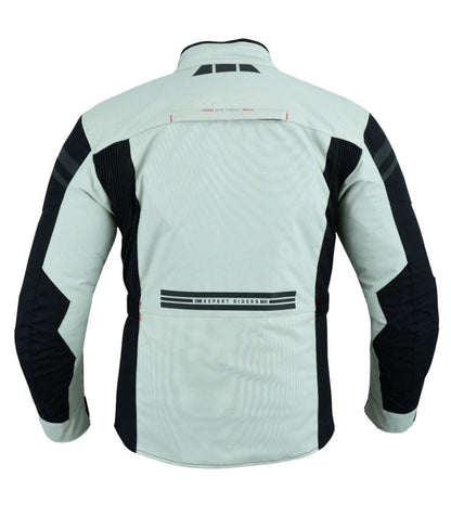 Mens Adventure Motorcycle Jacket – Cordura Textile Touring Riding Jacket