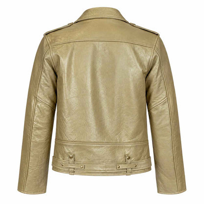 Commando – Gold Leather Jacket