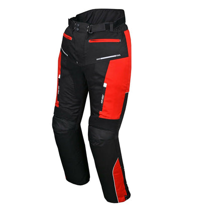 Red &amp; Black Men’s Riding Pant Cordura – Tough Motorcycle Wear