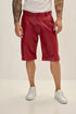Shop Mens Red Leather Shorts crafted from genuine leather. 