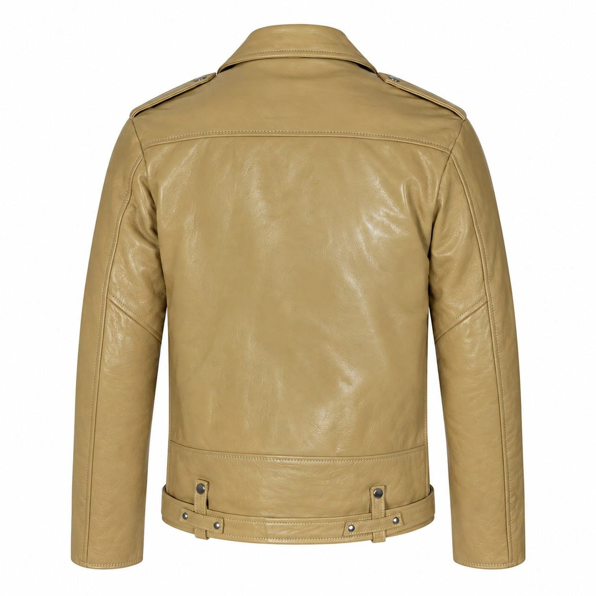 Commando – Prairie Sand Leather Jacket For Mens