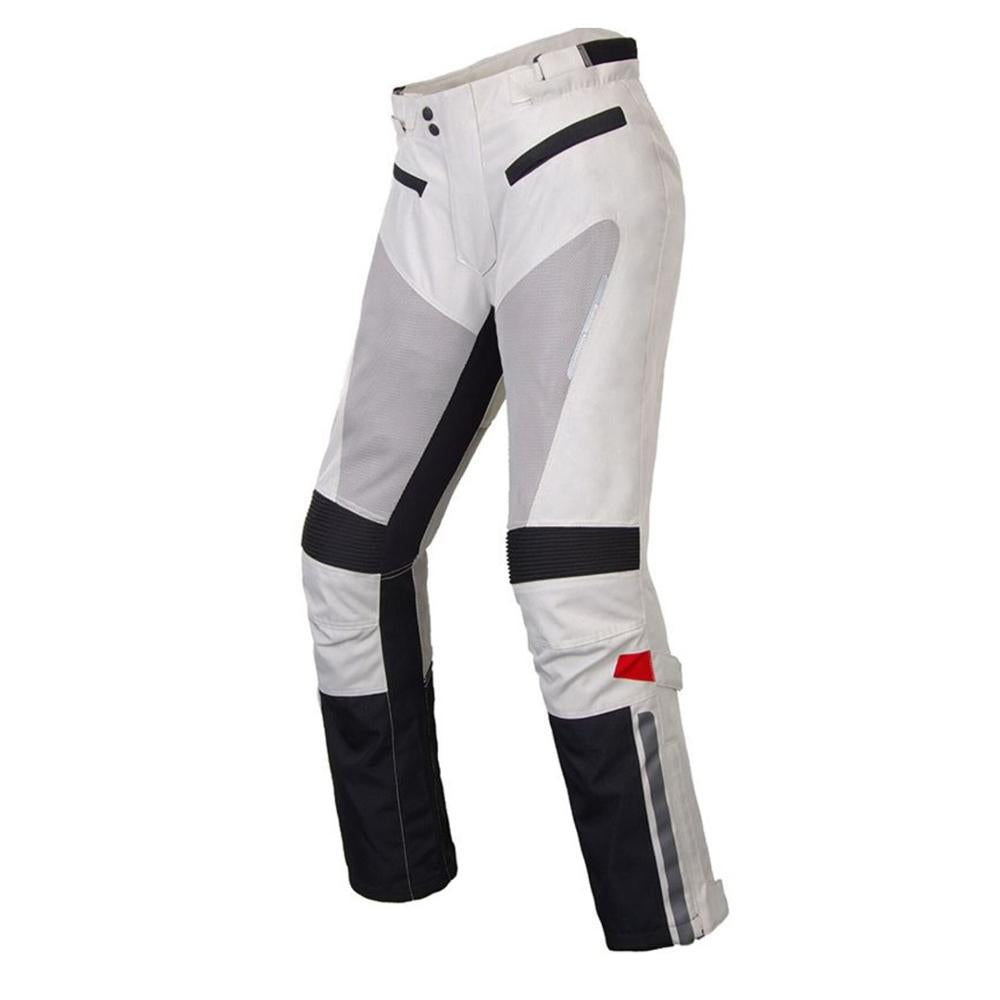 Everyday Biker Pant – White Cordura Motorcycle Trouser