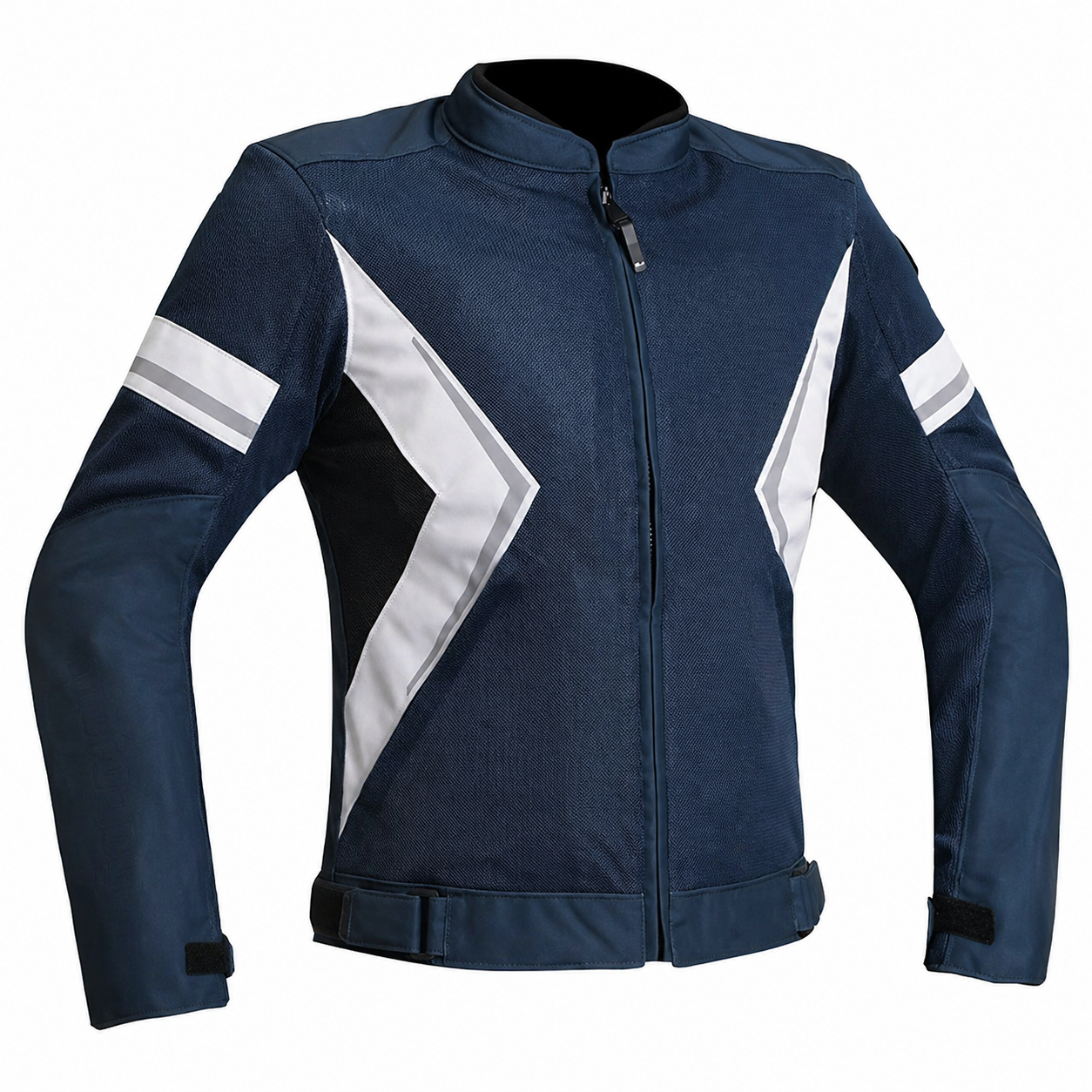 Women’s Blue Summer Mesh Motorcycle Jacket