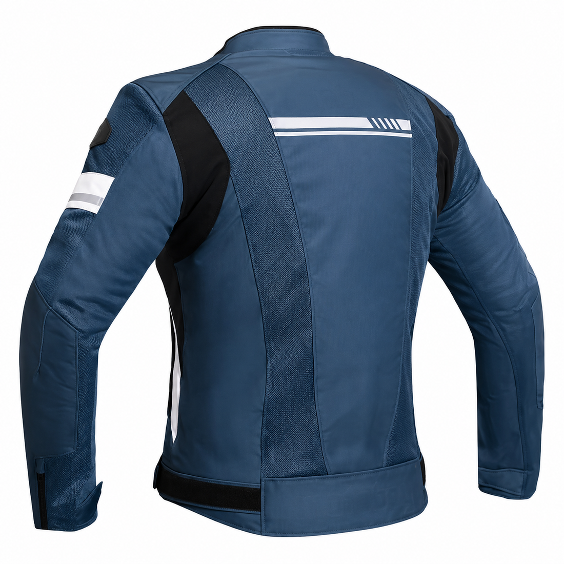 Women’s Blue Summer Mesh Motorcycle Jacket