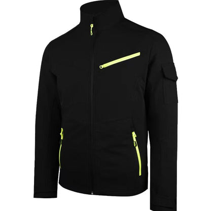 Mens Cordura Textile Jacket Black