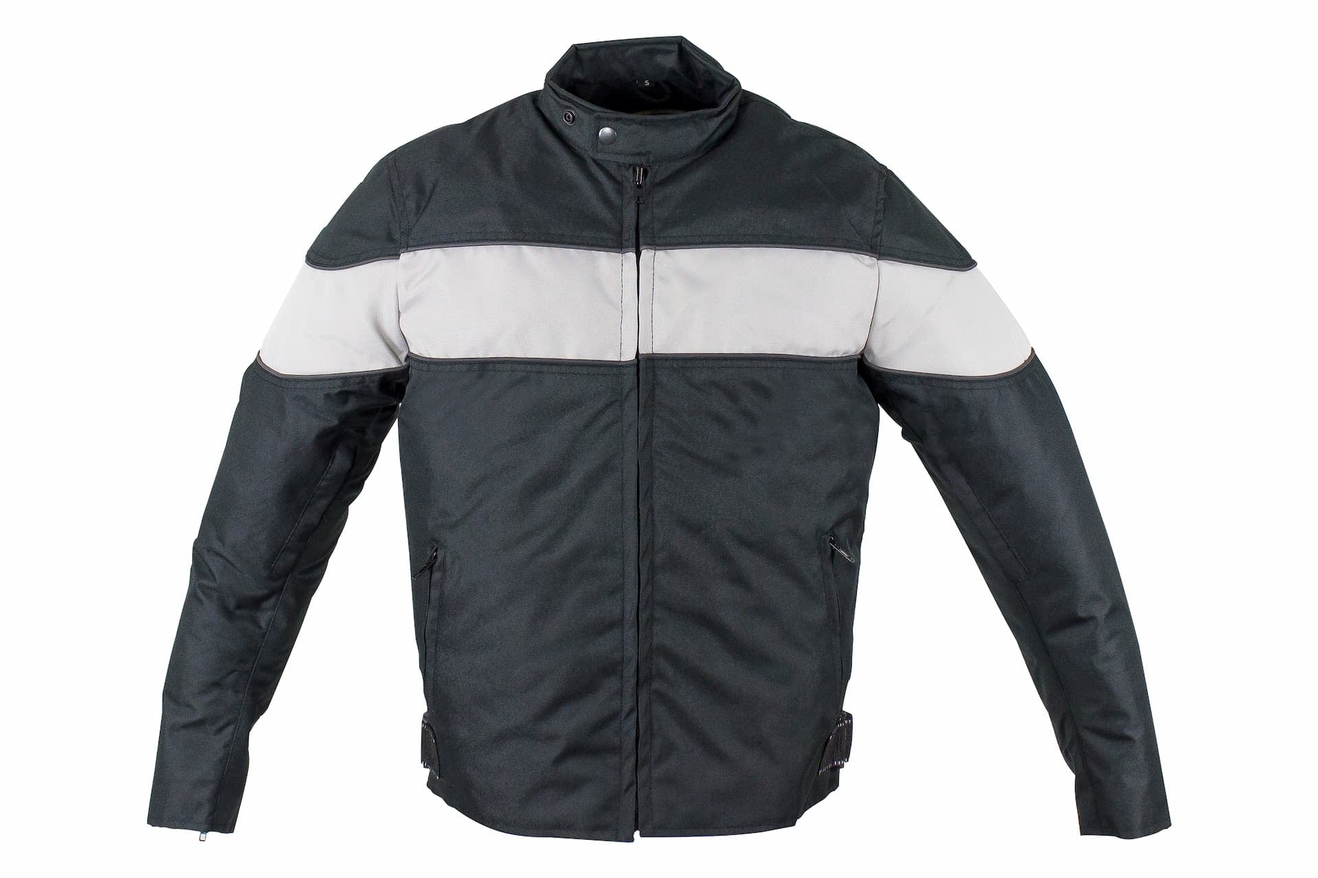 Men’s Textile Motorcycle Jacket grey color