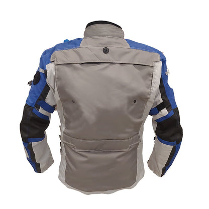 Biker Waterproof Cordura Textile Adventure Jacket three layer