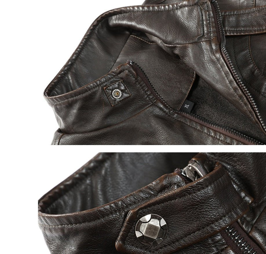Leather Jacket - Vintmint Classic