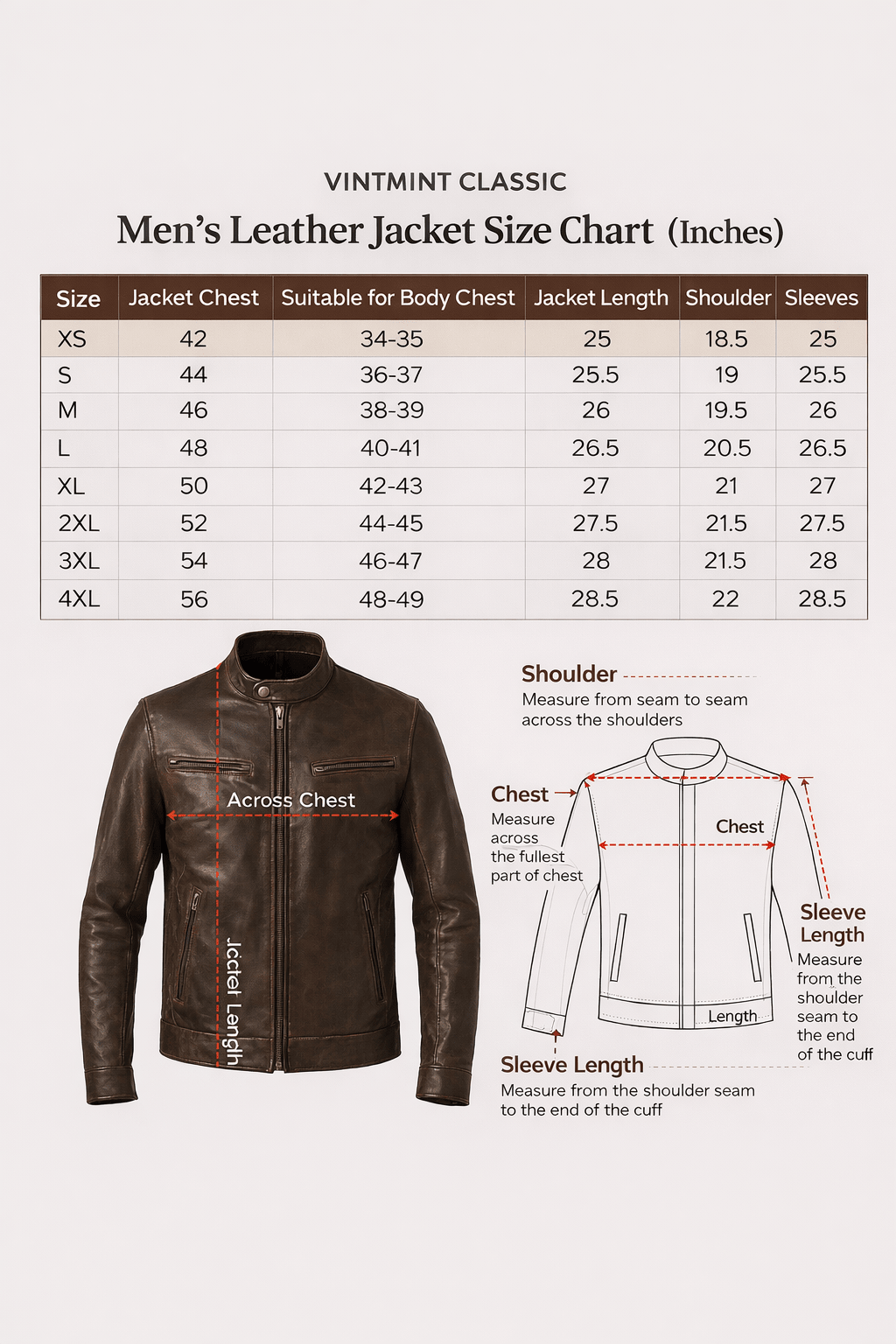Men’s Distressed White Racing Leather Jacket – Vintage Biker Gear - Vintmint Classic