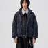 Mens Thick Solid - Color Wool Jacket Short Padded Coat - Vintmint Classic