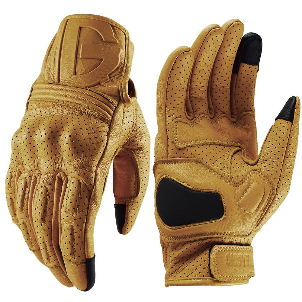 Motorbike Gloves Motorcycle Equipment Warm Breathable Gloves - Vintmint Classic