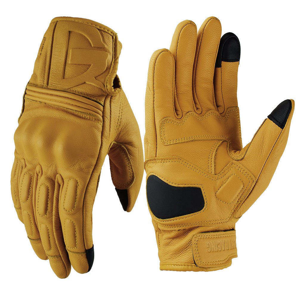 Motorbike Gloves Motorcycle Equipment Warm Breathable Gloves - Vintmint Classic