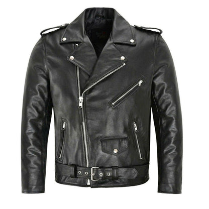 Popular Motorcycle Leather Men&