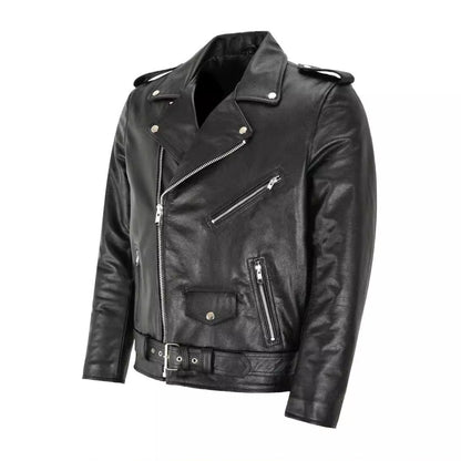 Popular Motorcycle Leather Men&