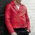 Popular Motorcycle Leather Men&
