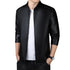 PU Leather Coat Men&