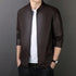 PU Leather Coat Men&