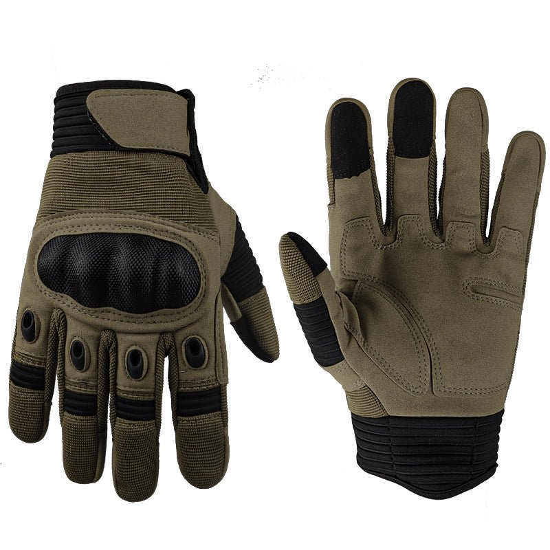 Touch Screen Military Fans Tactical Full Finger Motorbike Gloves - Vintmint Classic
