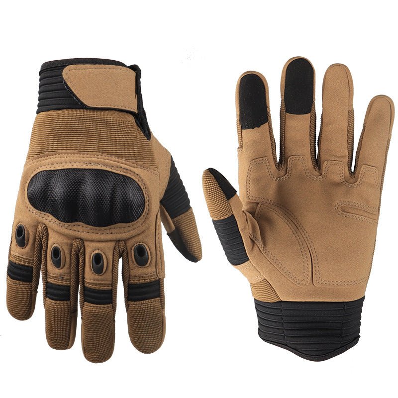 Touch Screen Military Fans Tactical Full Finger Motorbike Gloves - Vintmint Classic