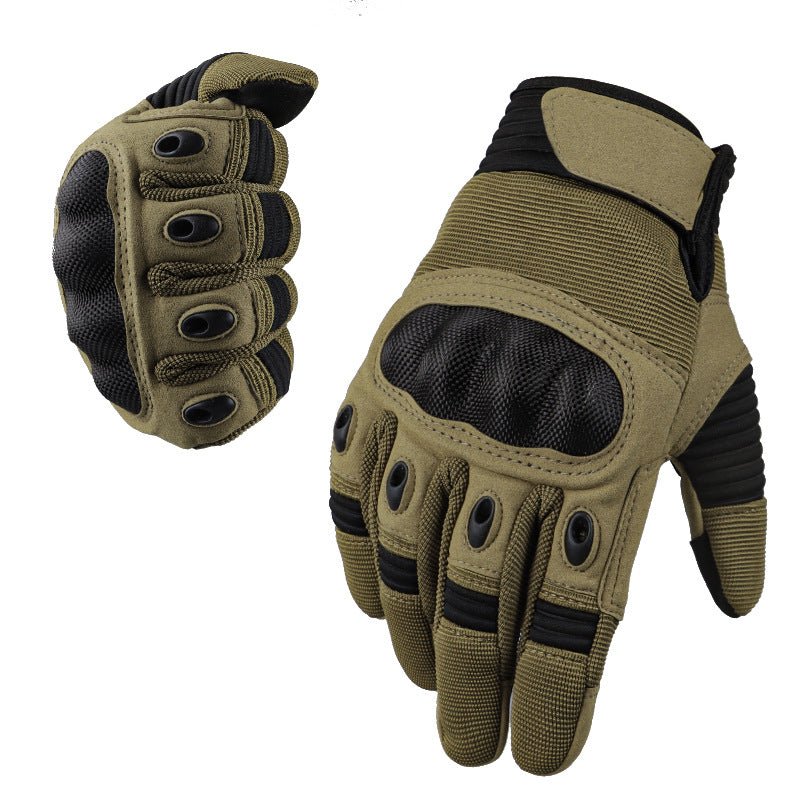 Touch Screen Military Fans Tactical Full Finger Motorbike Gloves - Vintmint Classic